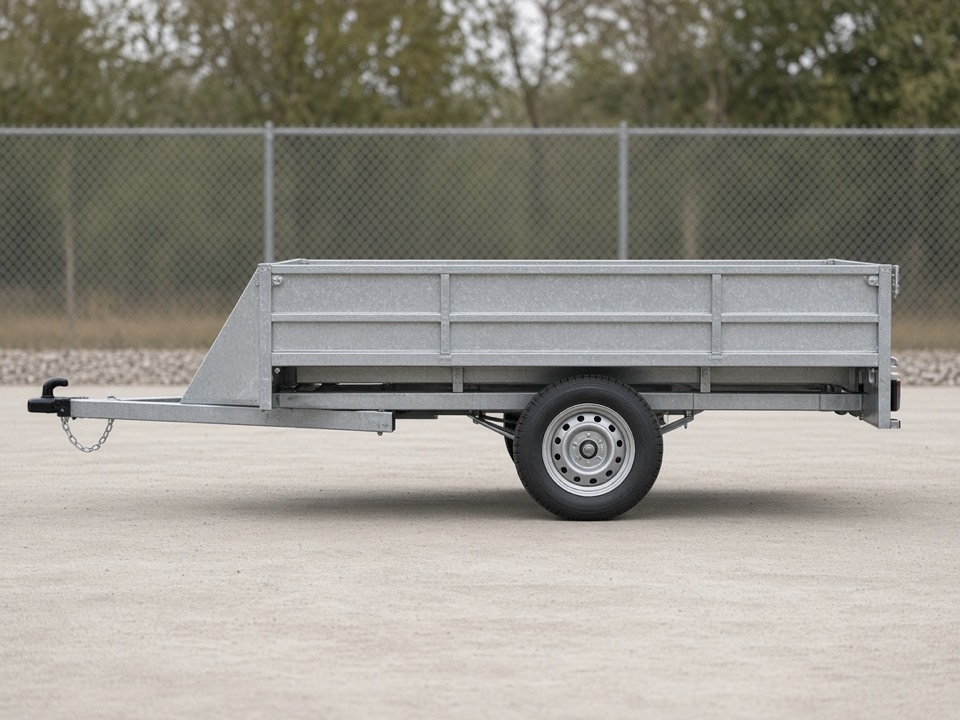 Bockmann gesloten aanhangwagen, Aanhanger